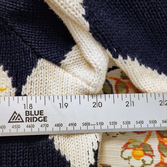 Susan Bristol Beaded Embroidered Swimsuits Blk/Wht Cottagecore Whimsicore Large. - Picture 9 of 12